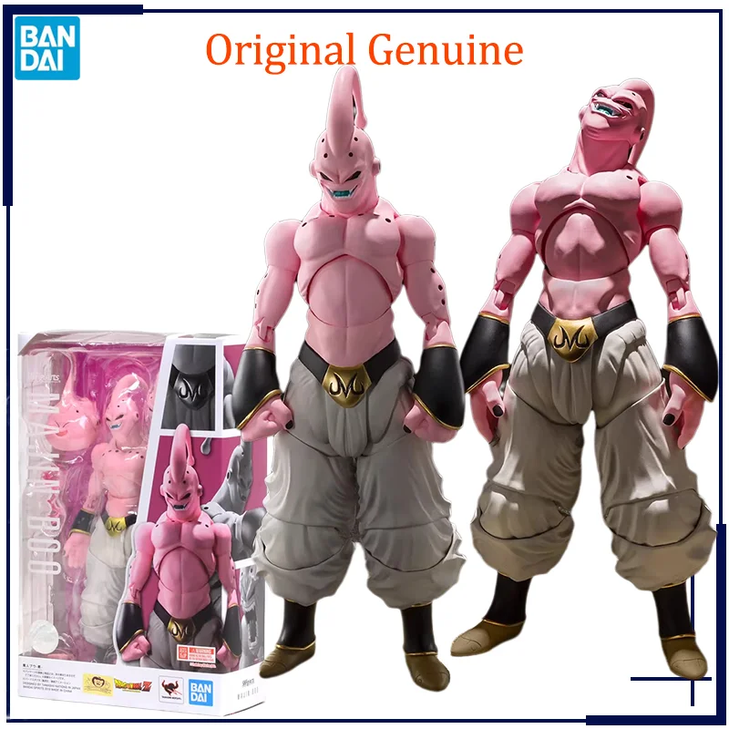 ของแท้ S.H.Figuarts SHF Dragon Ball Majin Buu Bandai อะนิเมะรุ่นของเล่น Action Figure ของขวัญสะสมเครื่องประดับเด็ก