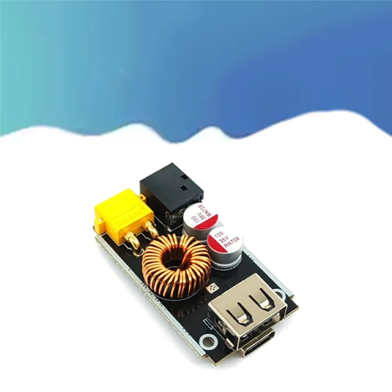 Module de Charge rapide USB Type C 65W, haute efficacité, pour QC4.0 PD2.0/3.0, DC 9V-35V avec entrée XT30-N33R