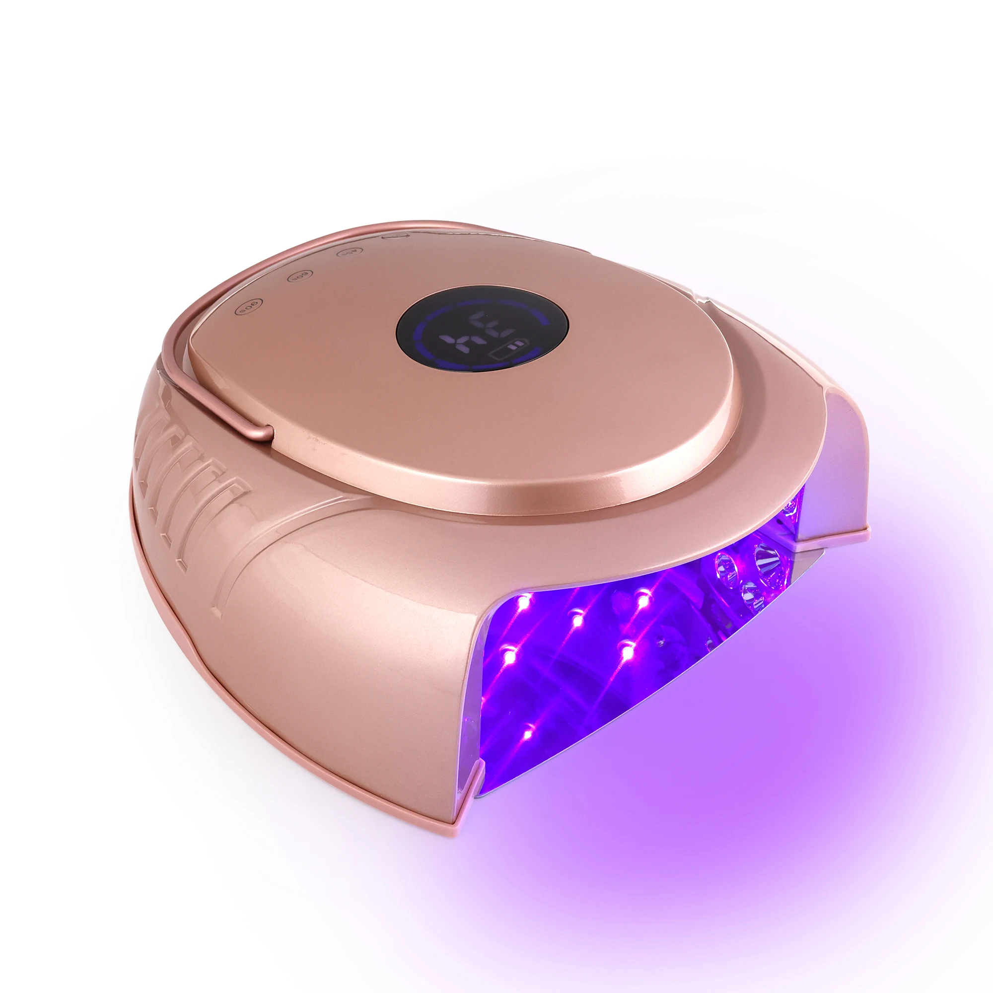 64w Exclusive Design Professional Rechargeable Cure Cordless Focused Beam Light Speed Flash Curing LED Nail Lamp