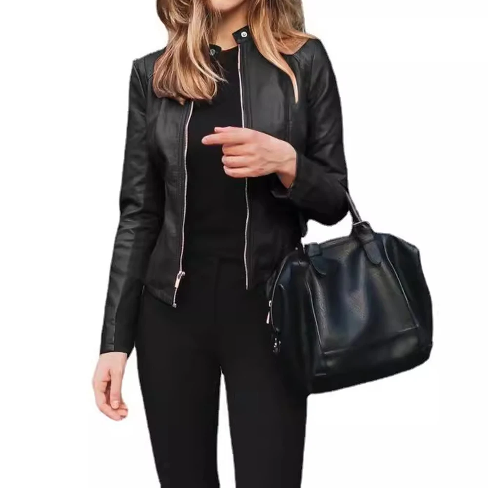 

Daily Wear Men Leather Jackets Hot Selling Jacket Hot Selling Men's Jackets Leather Suits XL Casual Wear Lapel Neckline