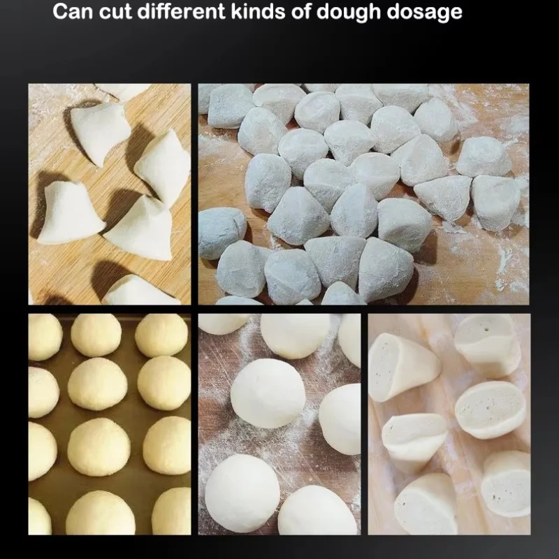 Divisor de massa e preço mais redondo, cortador de massa, máquina de corte para pão, pita, biscoitos, pizza, padaria, máquina de fazer bolas de massa