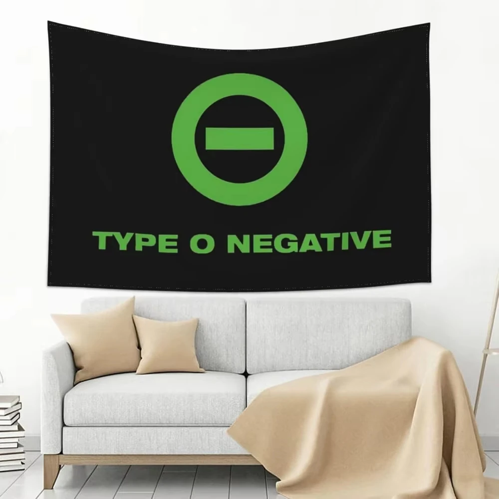 1pc Hsyydac Type O Music Negative Flannel Art Tapestry Wall Decor Picnic Cloth Mat Home Decor Room Poster