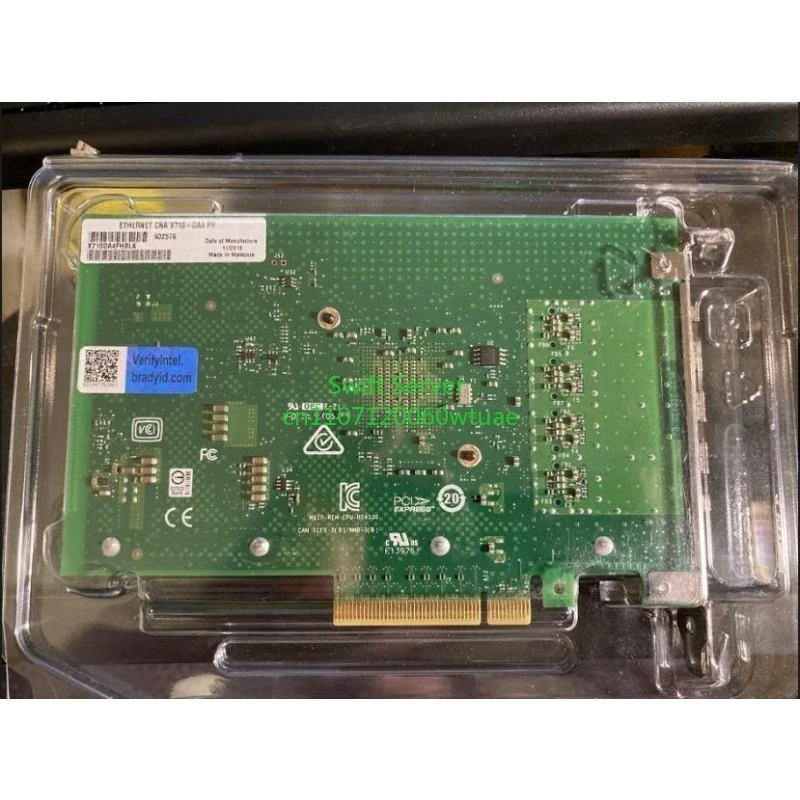 Original X710-DA4 X710DA4FH 4-Port 10G SFP+ Network Card