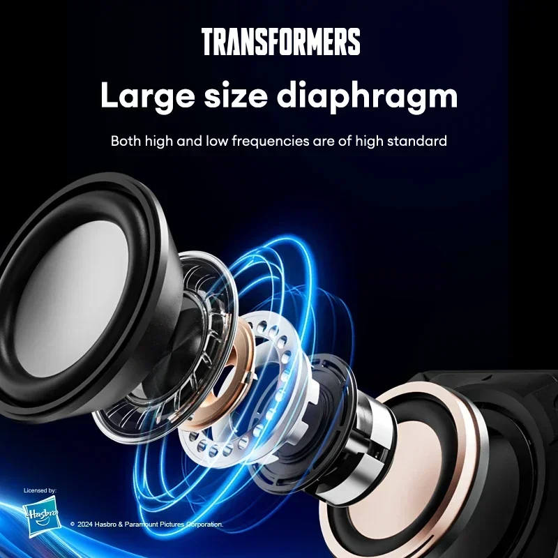 TRANSFORMERS Bluetooth 5.4 Speakers Wireless TF-Y13 Subwoofer Speaker Rechargeable Portable High Quality Stereo HiFi  Music Play