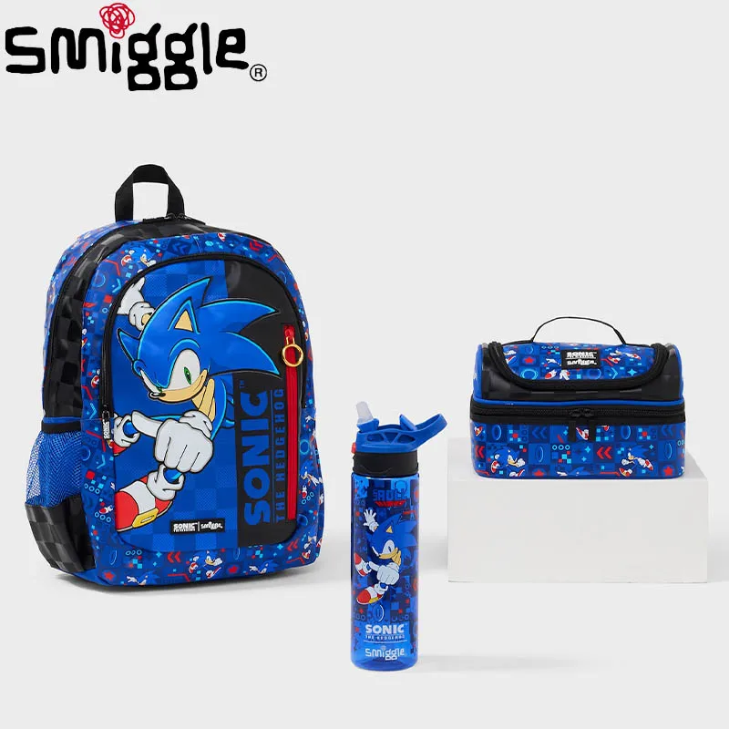 Genuine Australia Smiggle Sonic Cartoon Series Children School Bag Anime Backpack Student Gift