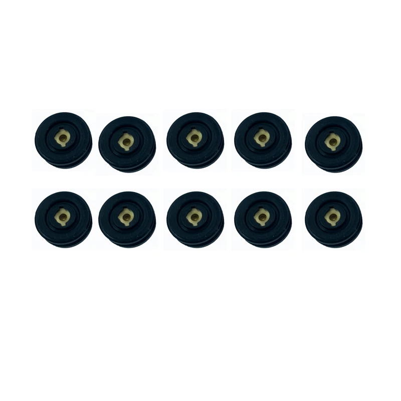(Para X5S) Anillo de goma de cepillo Central 10 piezas para Robot aspirador, 10 unidades por paquete