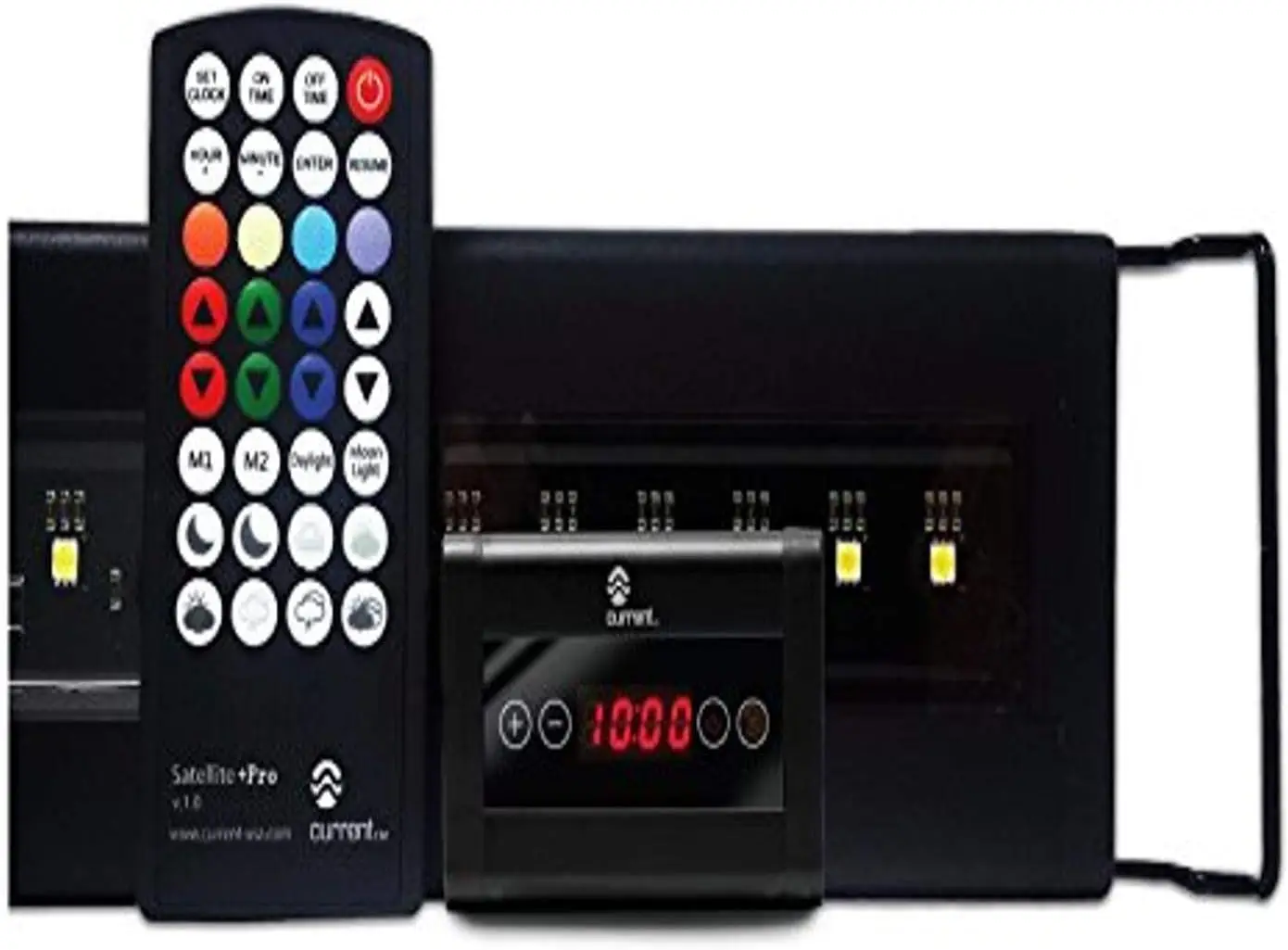 

Freshwater Aquarium Led Light Full Spectrum Rgb W 18 24 Inch Fish Tank Mount Wireless Remote Adjustable Brightness High Power