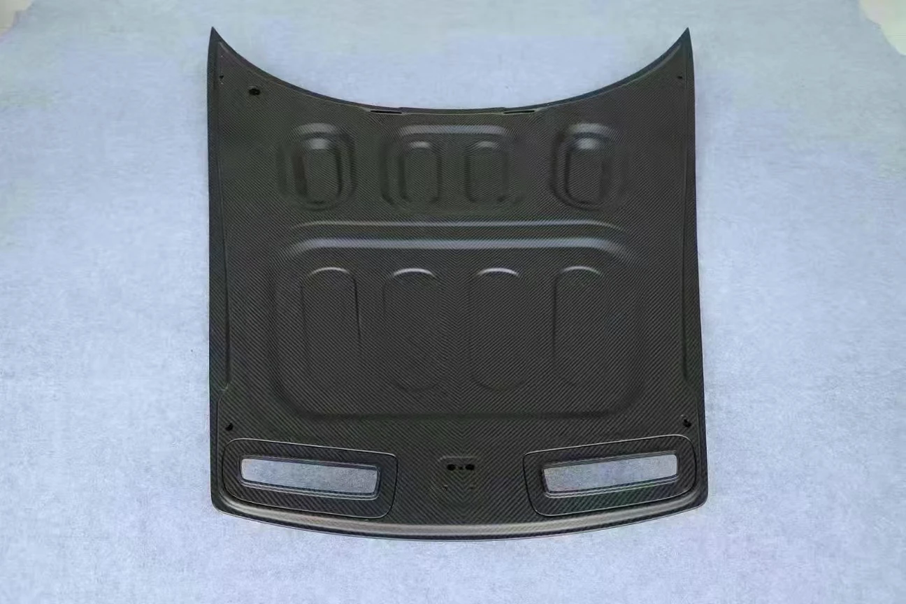 High Quality Dry Carbon Fiber Front Bumper Hood for Porsche 911 992 GTS Style Engine Hood Bonnet Cover Perfect Fitment