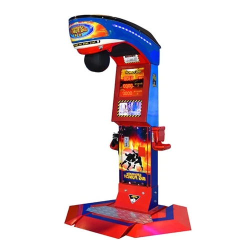 Customized High Quality Power Display Punch Boxing Coin Operated Game Machine