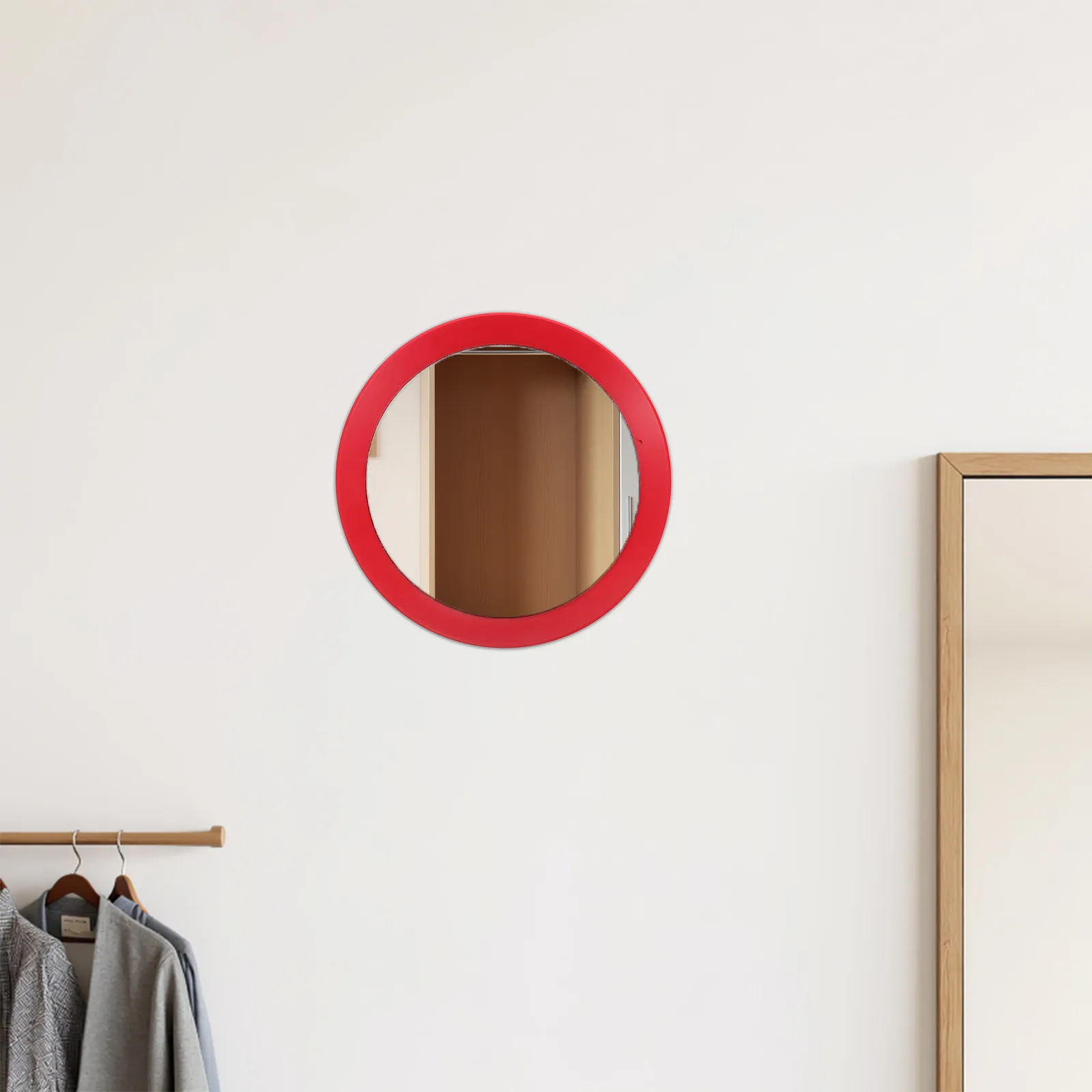 Large Wide Angle Convex Wall Mirror Creative Decorative Accent for Living Room Bedroom Home Decor