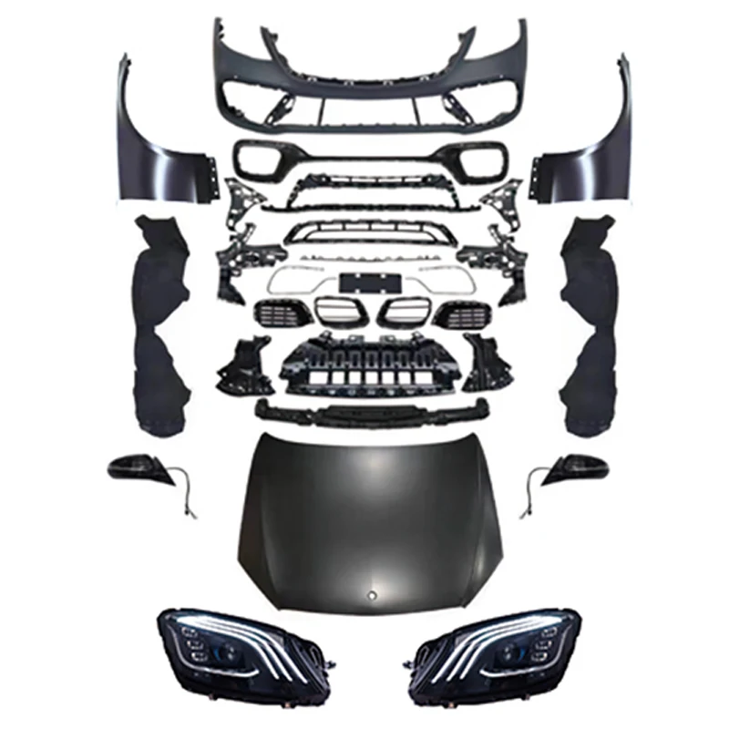 

Upgrade Modification KitFactory Direct Mercedes S-Class W221 Maybach Upgraded To New W222 S63 Bodykit Amg Whole Set