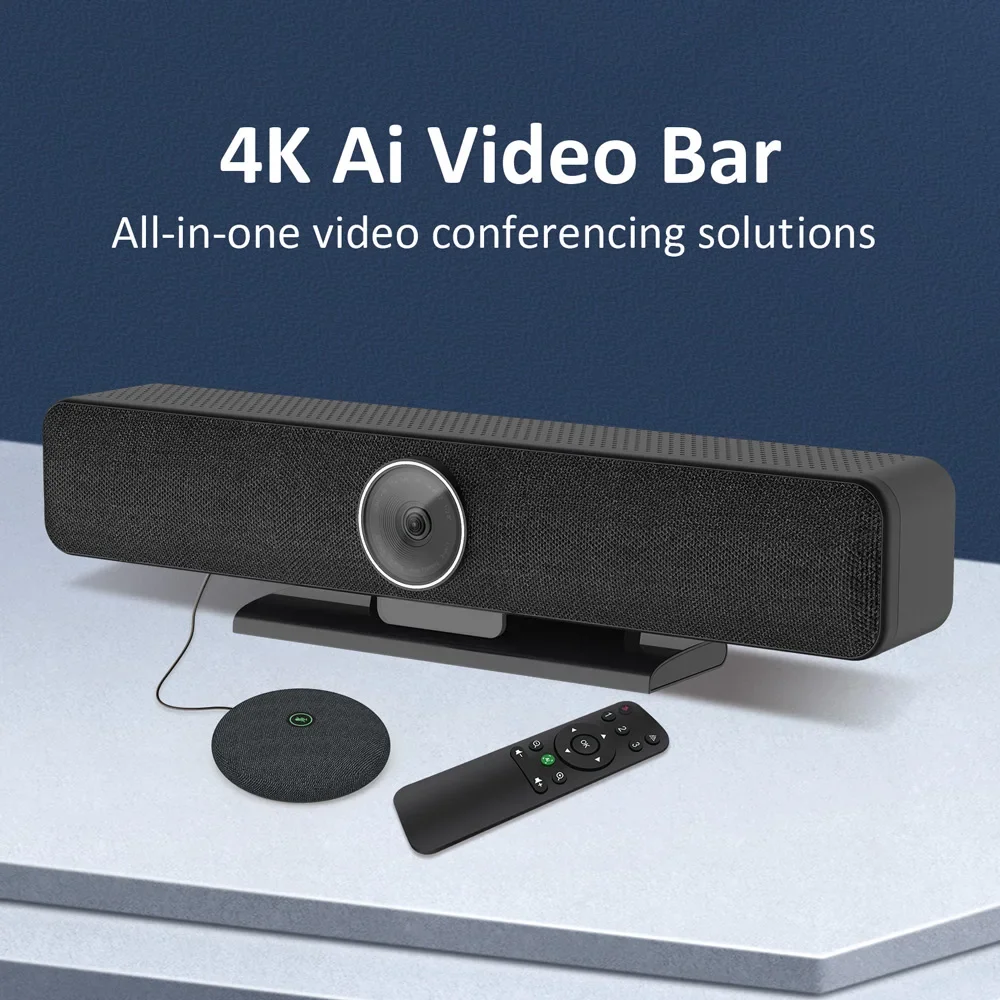 4K Video conference  HD computer  with microphone and speakerphone video conference system live streaming