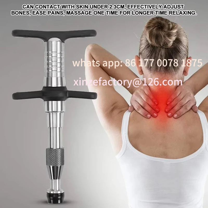 Customizable  Therapy Chiropractic Gun Manual Chiropractic Adjustment Tool Health  Limbs Joint Correction Nurs Activation