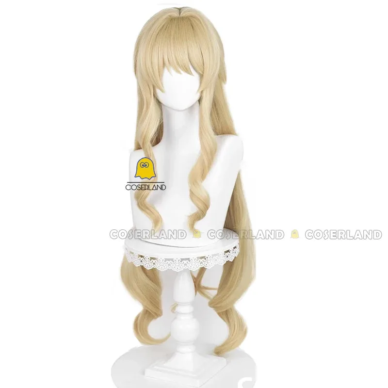 Navia Genshin Impact Cosplay Costume Wig Dress Fontaine Spina Di Rosula Hat Earrings Halloween Party Costume for Women Role Play
