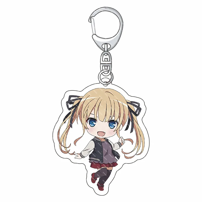 

Anime Saenai Kanojo No Sodatekata Blessing Flowers Megumi Kato Eriri Spencer Sawamura Acrylic Keychain Model Gift Toy