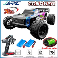 4WD RTR Brushless RC Car Off Road 4x4 High Speed Super Fast 70KM/H Remote Control Truck Drift Monster Toys for Adults Kids JJRC