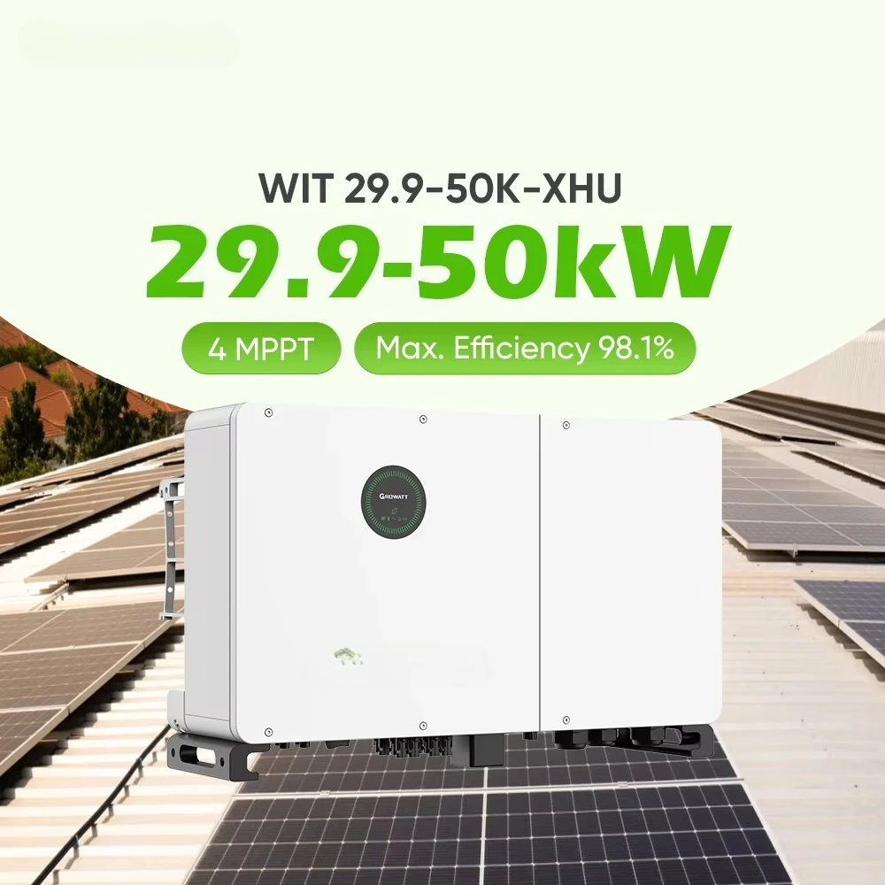 

Growatt Three Phase Solar Inverter Hybrid 30KW 36KW 40KW IP66 on off Grid Inverter