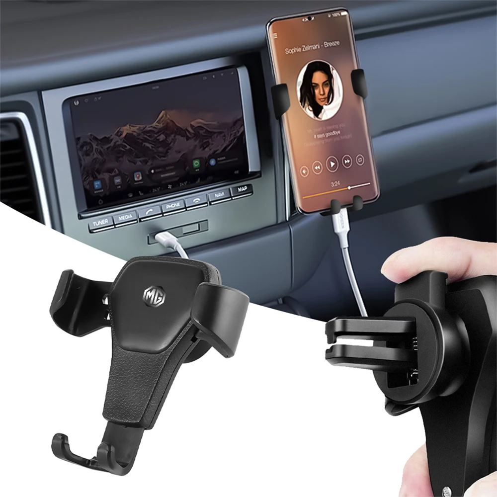 

Автомобильный держатель для телефона с фиксированным крючком для велосипеда, грузовика, такси, автоаксессуары для гаражей Morris, двигатели MG ZS MG4 ES5 ONE Cyberster HS MG3 EZS GT