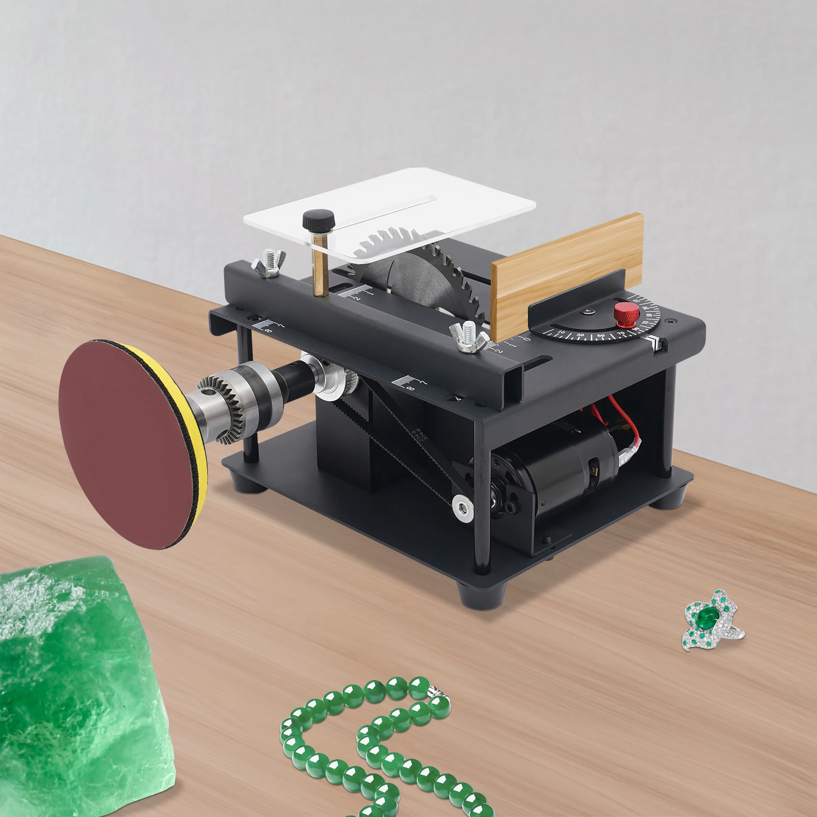 

200 Вт мини-раздвижная настольная пила, деревообработка, сделай сам, модель для хобби, режущий инструмент, бытовой станок для столярных работ по дереву/алюминиевый сплав