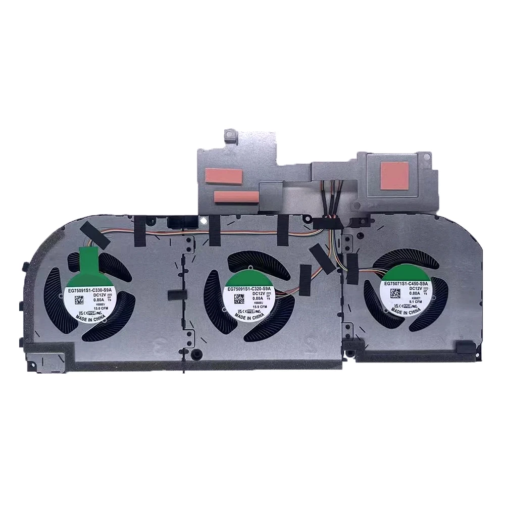 

Laptop CPU Fan For DELL Pro Max 18 Plus MB18250 09VN2G 9VN2G EG75091S1-C320-S9A DC28001CLSL DC12V 0.80A