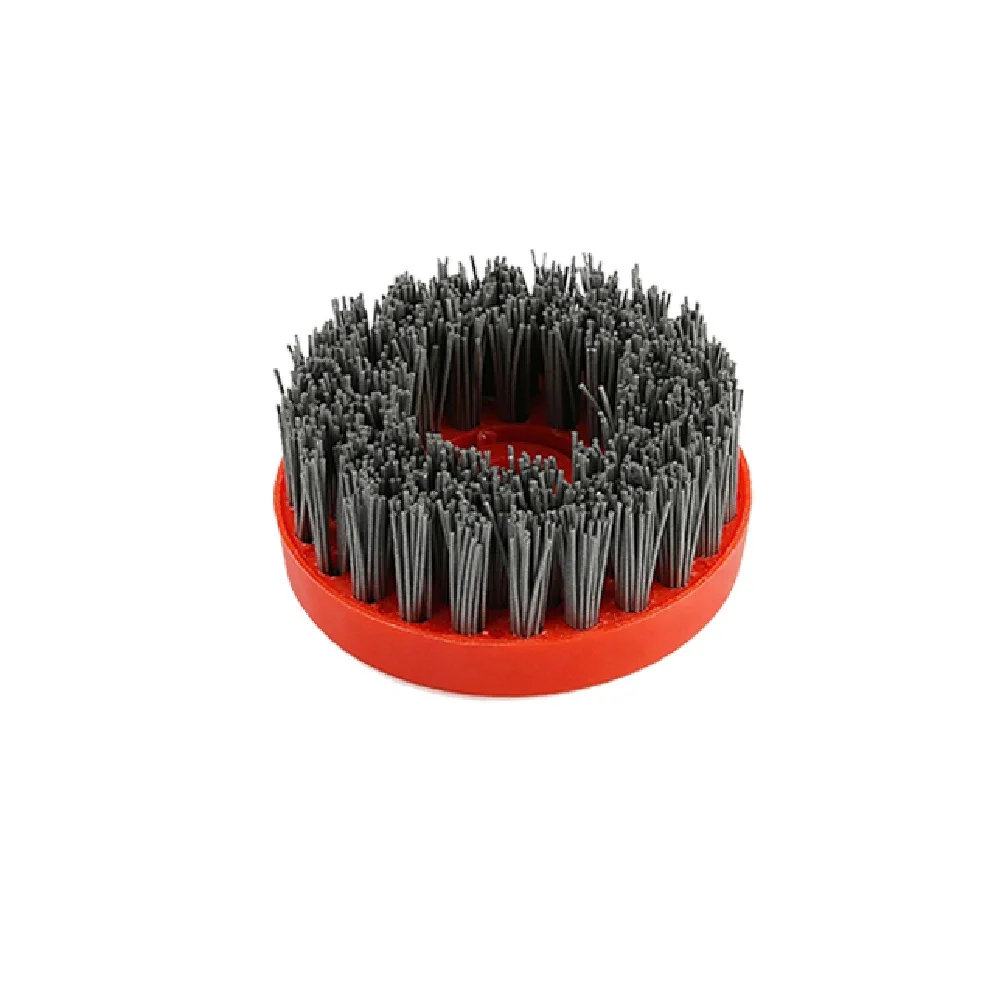 Brush Grinding Tool Polishing Tool Abrasive Brush Antique Brushes Nylon Brush 1pc Red Color Portable Practical