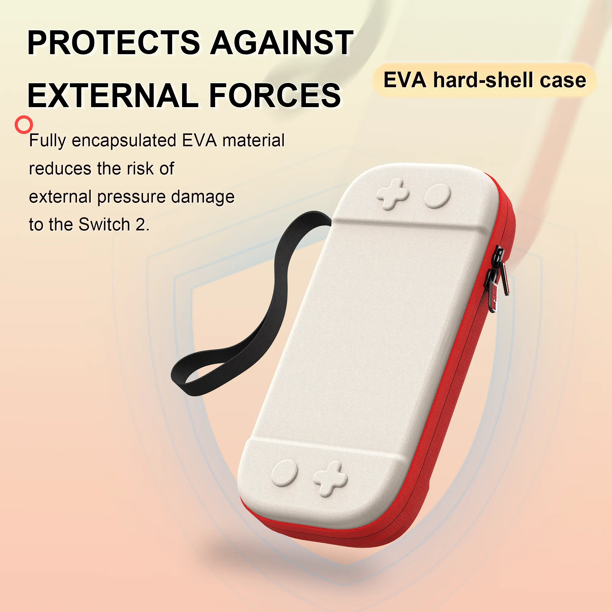 نينتندو سويتش 2 إيفا صندوق تخزين مضاد للخدش واقية حقيبة التخزين المحمولة حقيبة يد مقاومة للماء التبديل 2 الملحقات #2