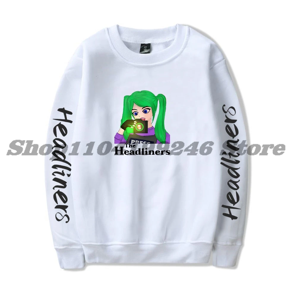 The Headliners Game Merch س الرقبة Crewneck البلوز عادية كم طويل البلوز الرجال/النساء Style1