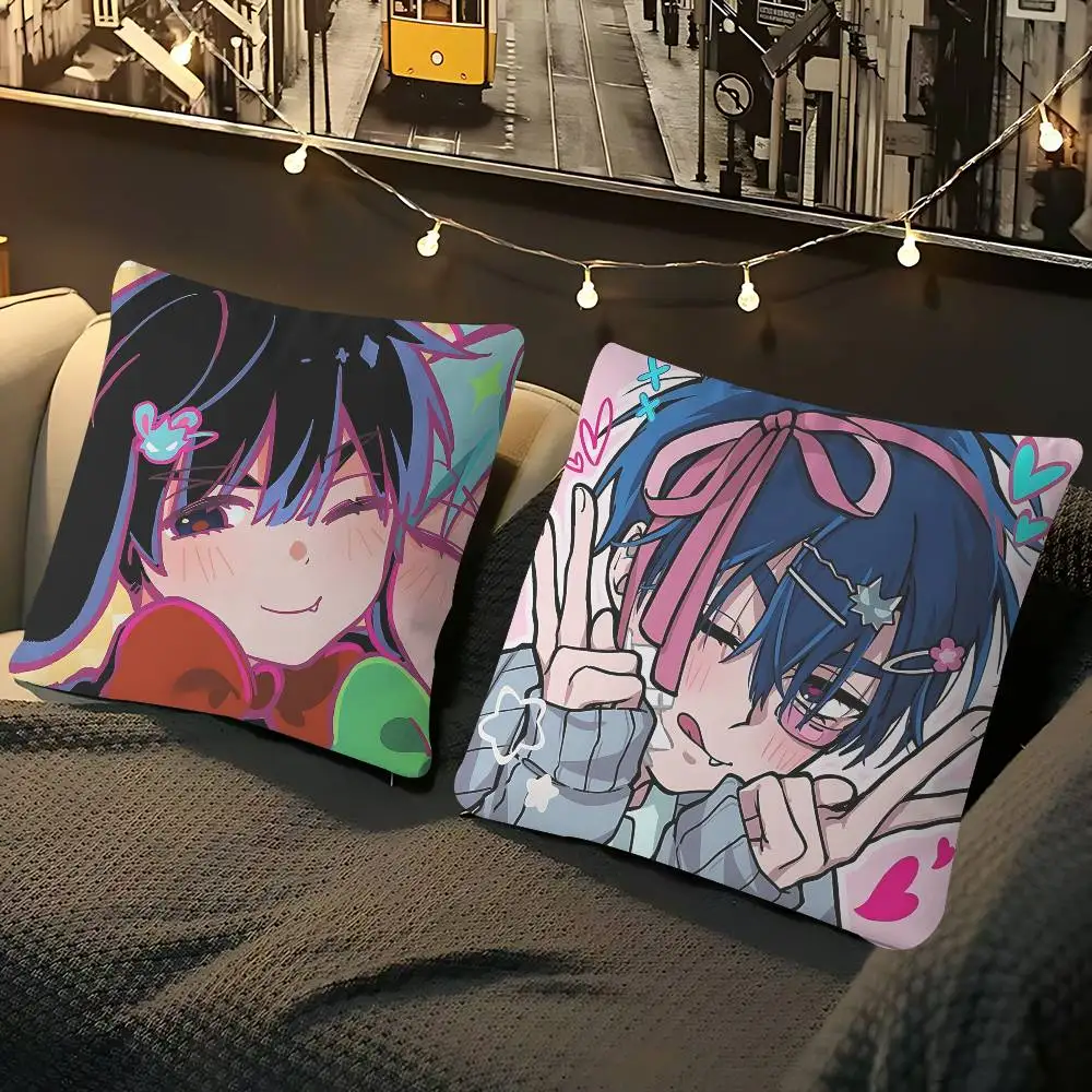 

ALIEN-n Anime STAGES Pillow Case Removable Washable Cushion Cover – All-Season Soft Linen