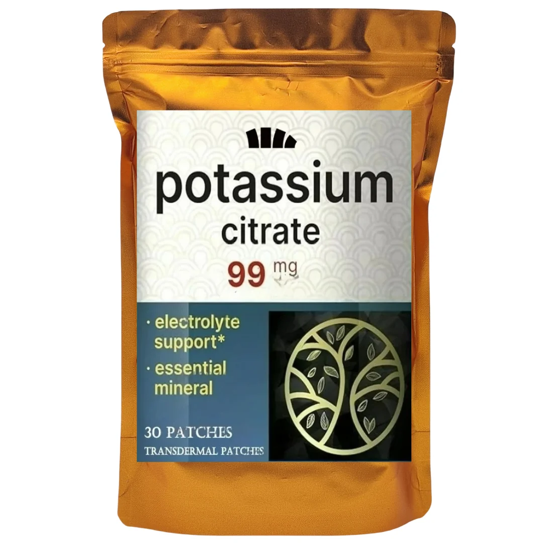 

Трансмические пластыри с цитратом калия поддерживают судороги ног и здоровье мышц 30 пластырей