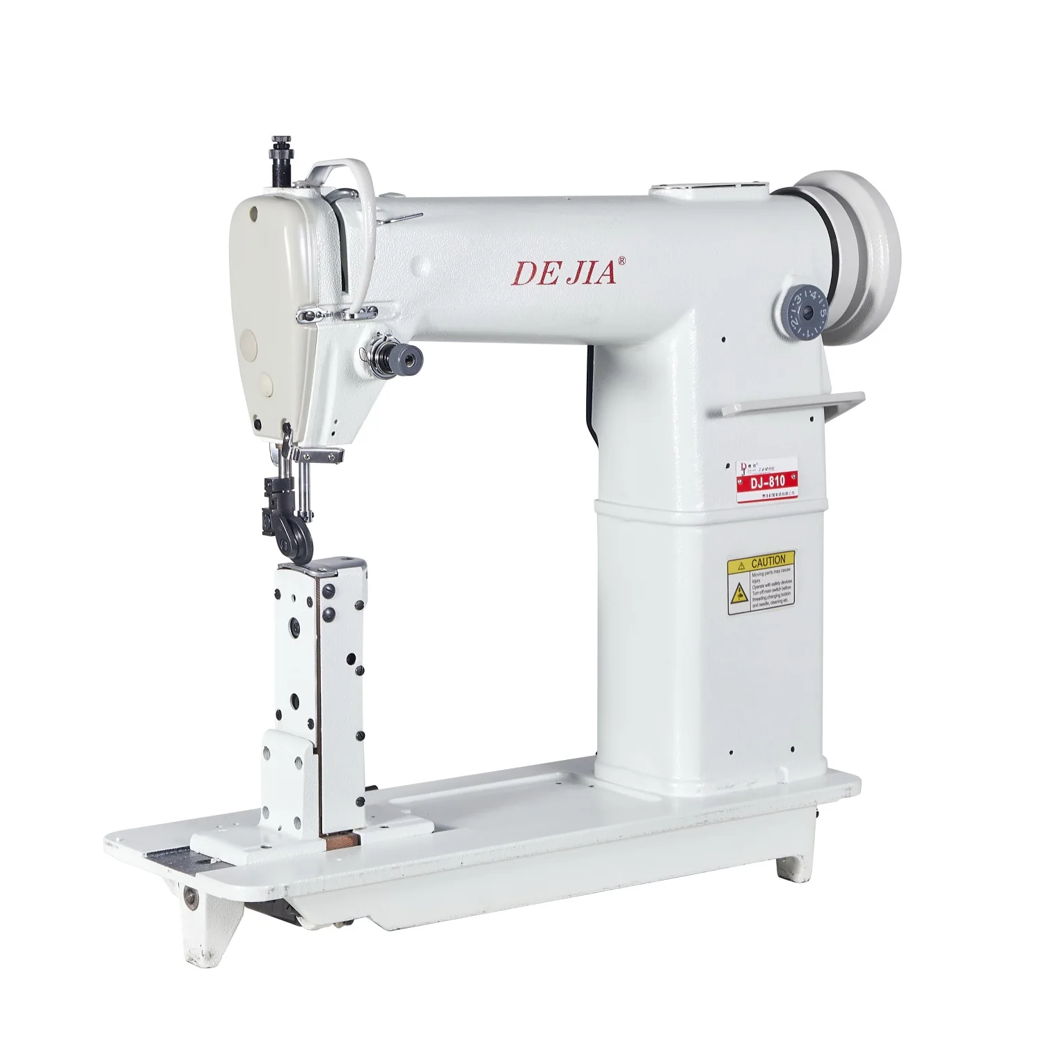 810 Home Use Industrial Sewing Machine New Motor Single Needle Post-Bed Roller Foot Manual Feed Lock Stitch Durable Metal