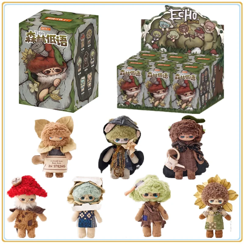 

Echo Forest Whisper Series Blind Box Plush Mystery Box Action Figure Doll Decor Medieval Style Collection Toy Surprise Girl Gift