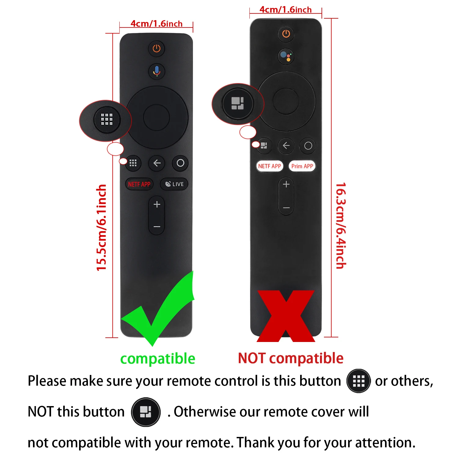 Remote Control Cover Fit for Xiaomi Mi Box S 4X TV Stick Bluetooth-Compatible Wifi Smart Case Silicone Skin-Friendly Shockproof