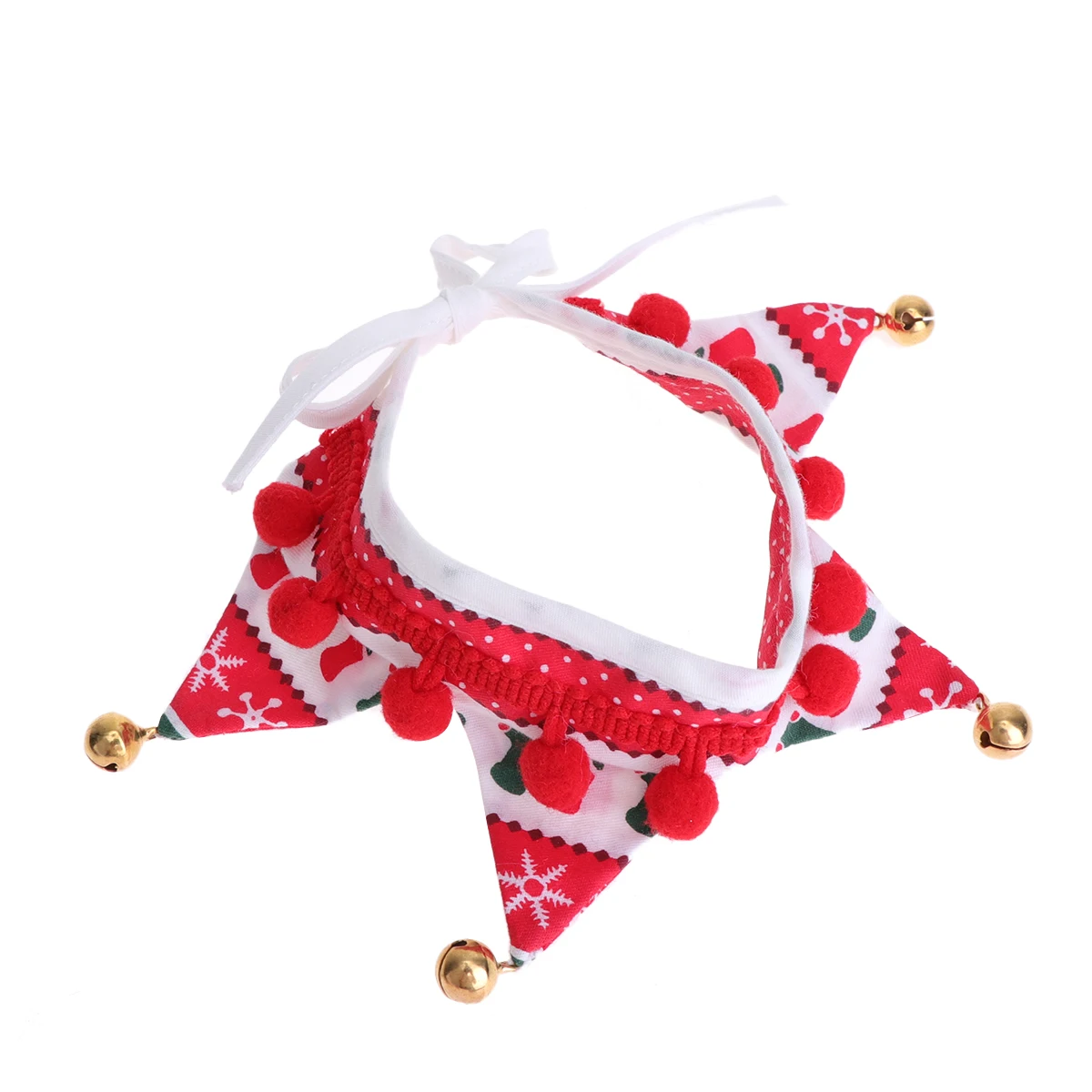 

Kitten Pet Bell Scarf Cat Outfits for Male Cats Neckwear Dogs Christmas Decorations