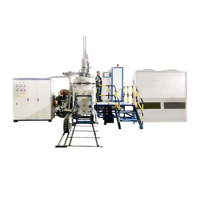 Vacuum High Temperature Medium Frequency Induction Melting Furnace 2300 ℃ High Temperature Vacuum Melting Casting