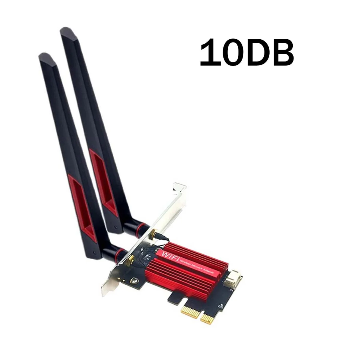 For Intel BE200 PCIE Wifi Adapter WiFi 7 8774Mbps Bluetooth 5.4 Gaming PC 2.4G/5G/6GHz Wireless Network Card(10DB)