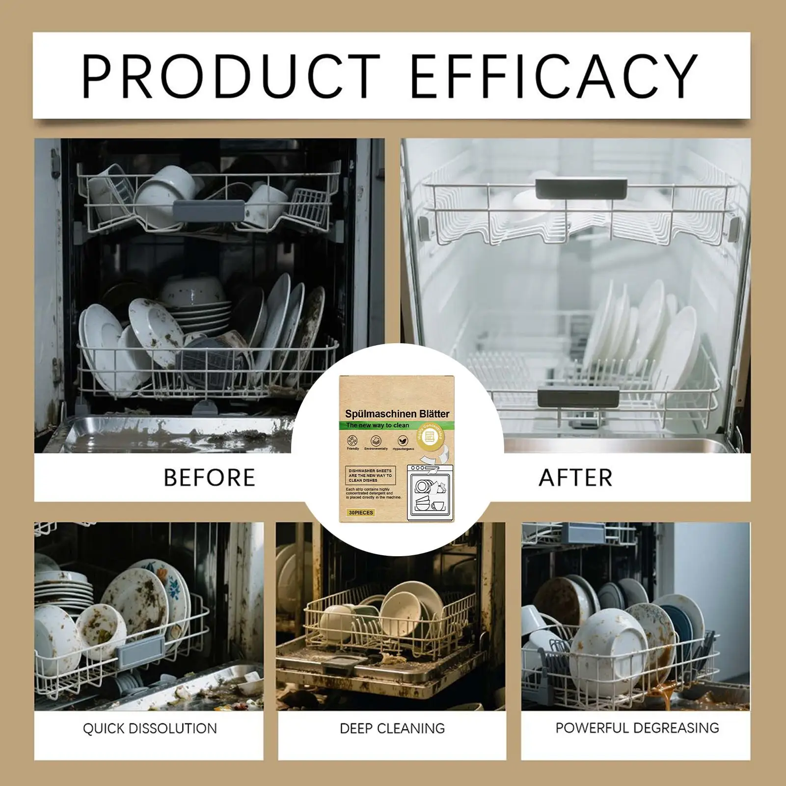 30Pcs Eco-Friendly …