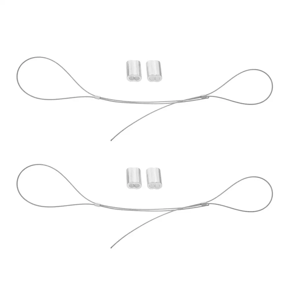 

2 Pcs Basketball Frame Thread Rope Netting Accessory Accessories Hoop Replacement Threading Steel Wire Fixing Cord