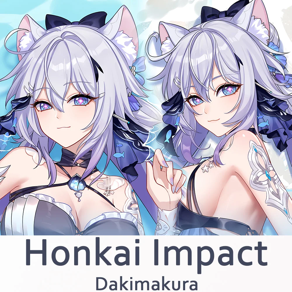 

Honkai Impact 3rd Kiana Kaslana Dakimakura 2-сторонняя подушка для обнимания тела искусственная аниме Подушка Наволочка рождественские подарки
