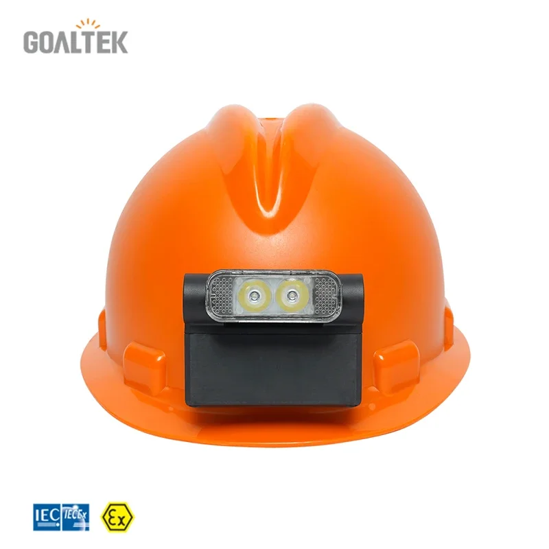 Atex Explosion- proof head lamp LED Portable Torch Flashlight for various helmet quick install coal mining harsh area