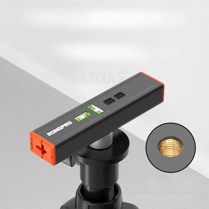 

Лазерная электронная линейка с резьбовым отверстием 1/4 дюйма, прочный пузырьковый уровень, алюминиевый сплав, наклонный уровень, украшение, измерительные магнитные инструменты