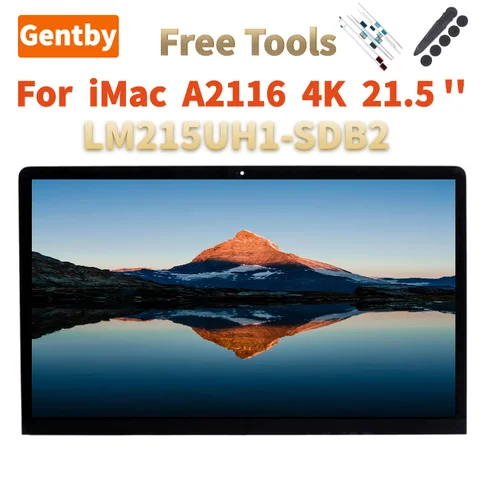 Original 21.5 LM215UH1 SDB1 SDB2 For iMac A2116 4K Retina 21.5-inch LCD Display 2019-2020 Year 4096X2304 EMC 3195 MRT32 MRT42