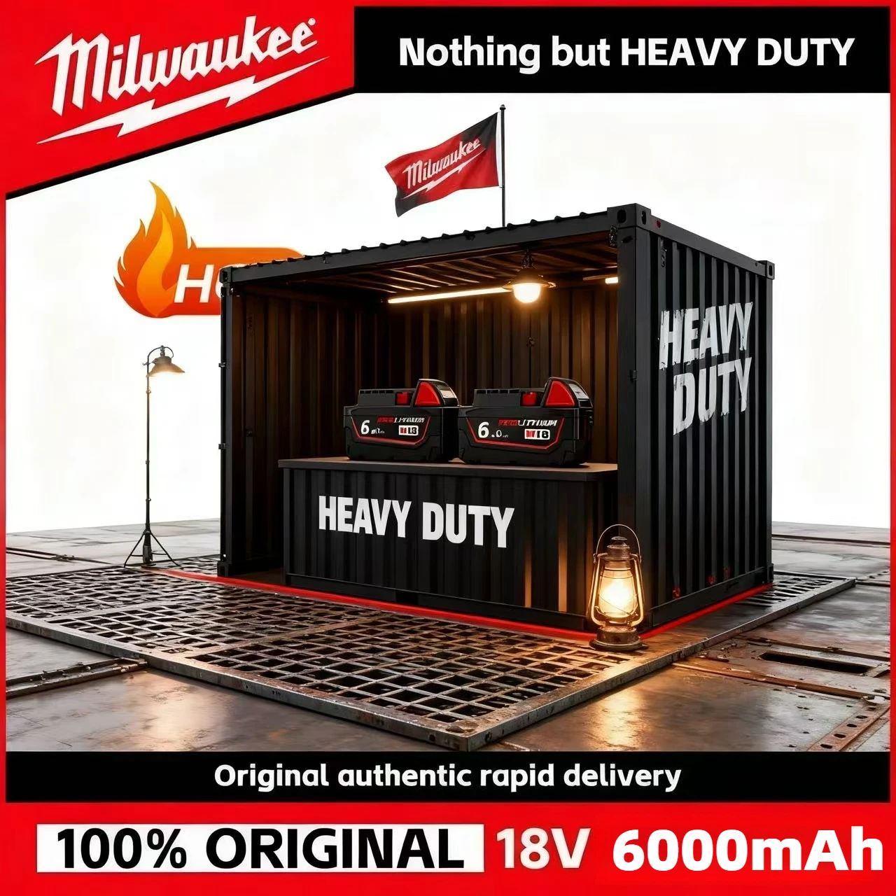 

Высокопроизводительный литий-ионный аккумулятор, оригинальный аккумулятор Milwaukee M18, 18 В, 6,0 Ач/8,0 Ач M18B6, аккумуляторные инструменты Milwaukee, 48-11-1860