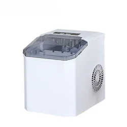 110V 220V Electric Ice Maker Automatic Cleaning Bullet Ice Making Machine For Coffee Store Bar 12KG/24Hours 1.3L Water tank