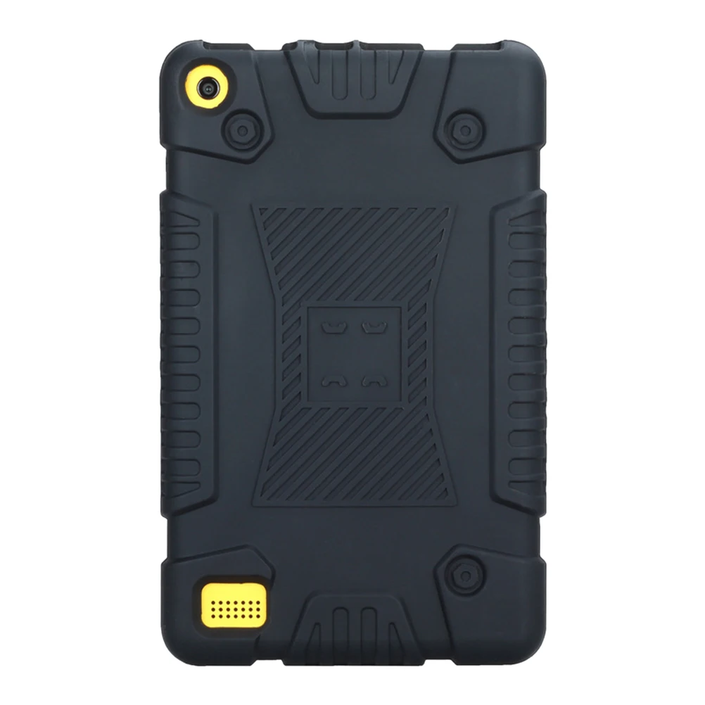 

Прочный силиконовый чехол 2017, 7, планшет 7-го поколения, черный, облегающий, устойчивый к царапинам, легкий доступ, кнопки, аксессуары для 7