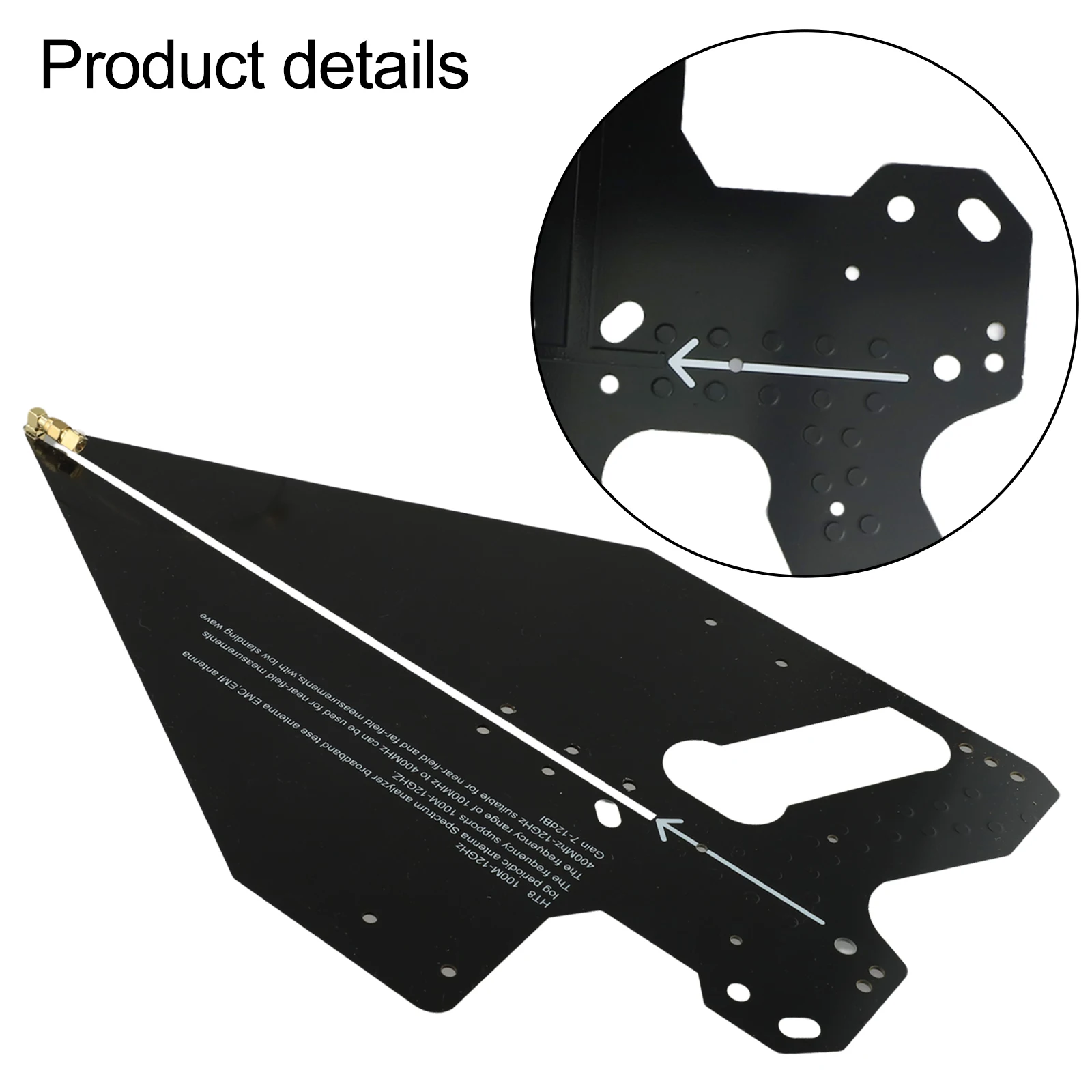 

Directional Antenna Direction Finding Antenna Lightweight And Portable 255g EMC Testing Scenarios For EMC Testing