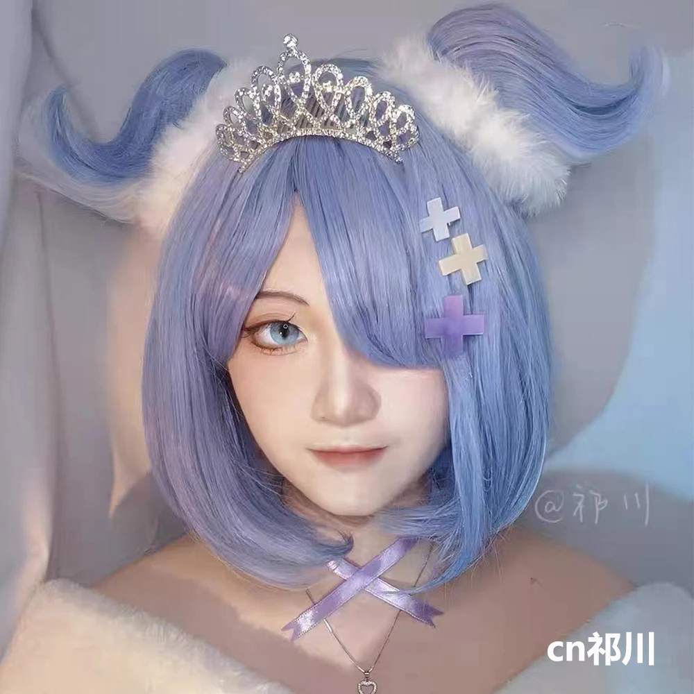 NIJISANJI VTuber Elira Pendora Cos Acrylic Hair Clip Cosplay Keychains Tiara Headwear Costume Anime Prop Accessories Gifts Girls