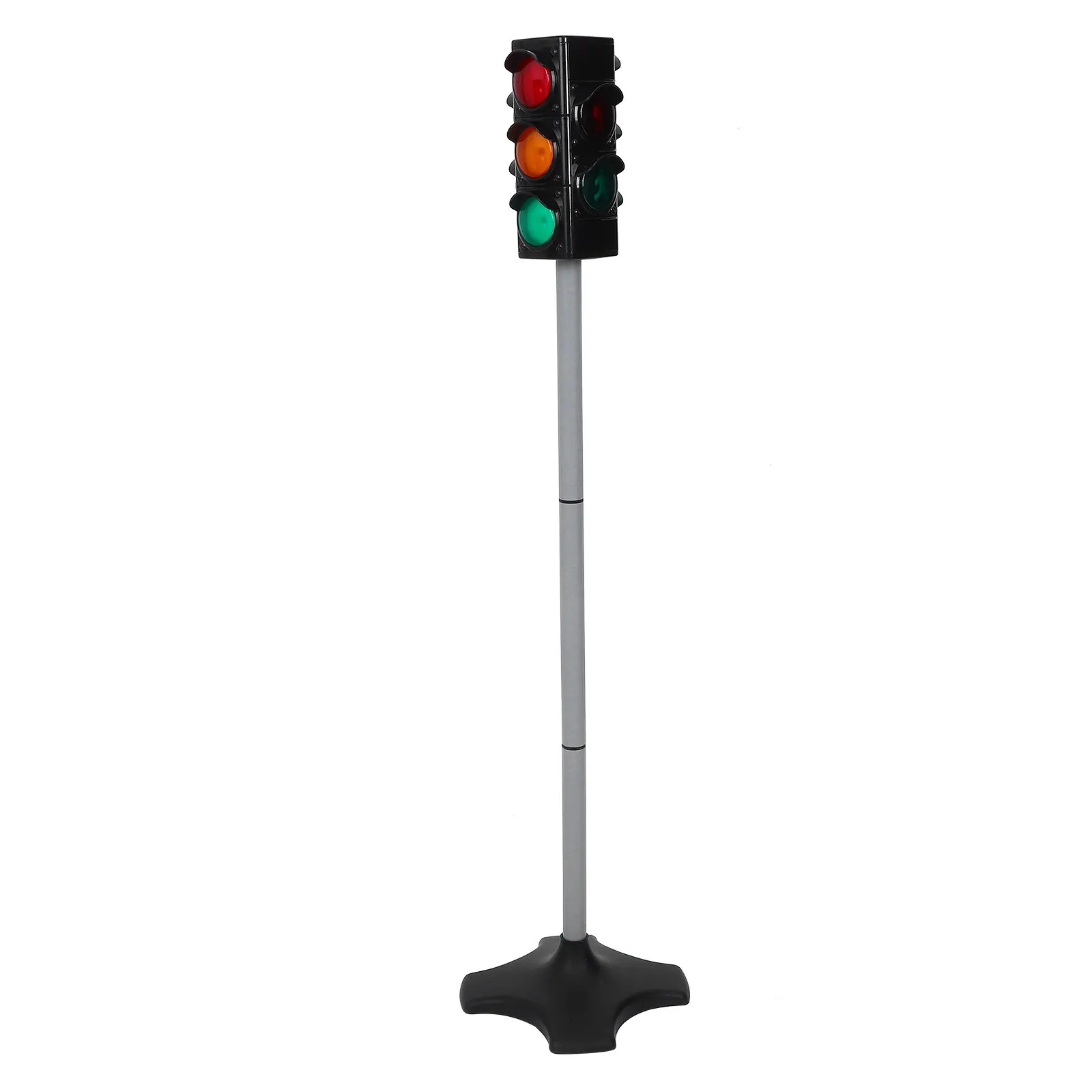 Educational Traffic Light for Kids Realistic Simulation Crosswalk Signal LED Light Safe Plastic Classroom Home Learning Tool