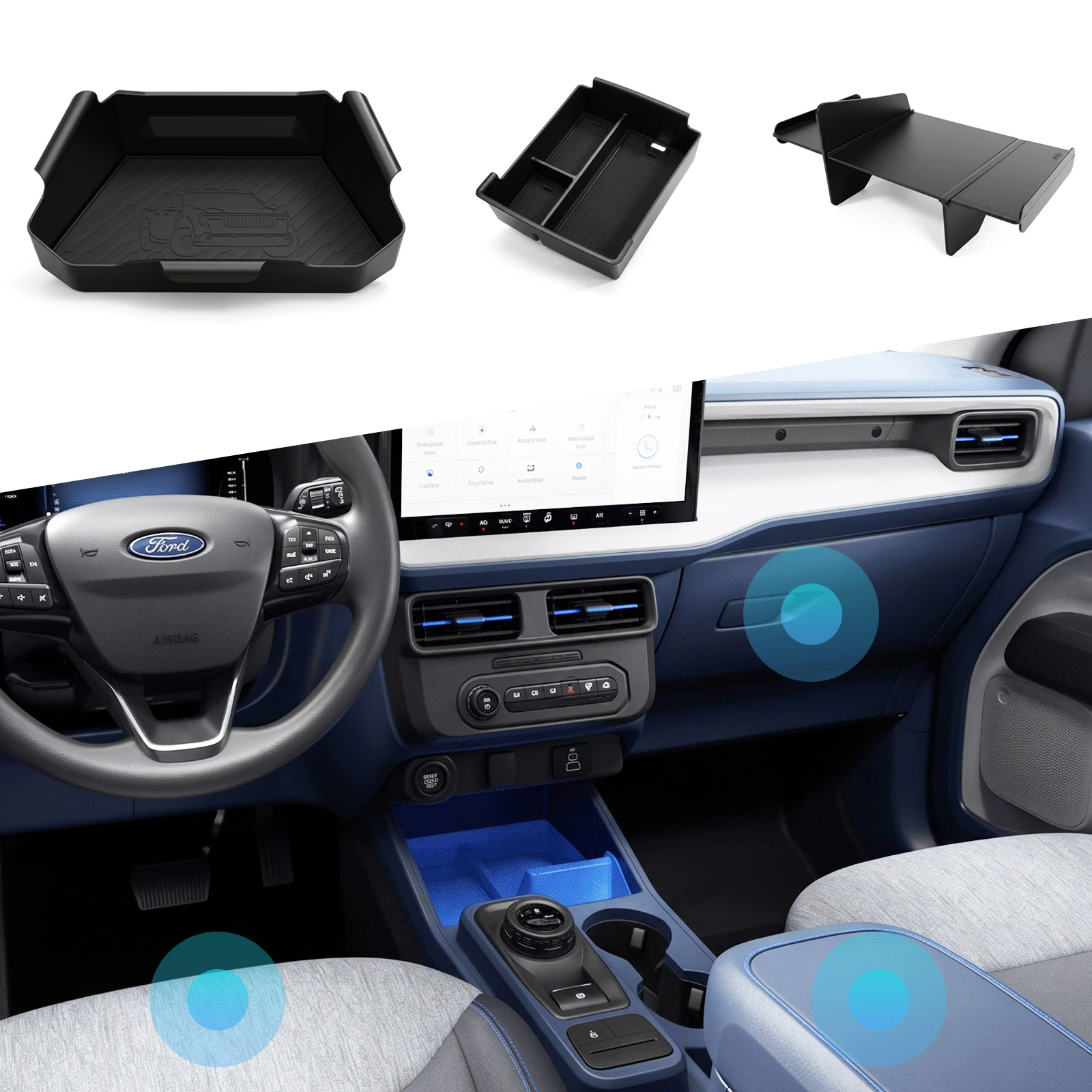 Car Seat Organizer - For Ford Maverick 2022 2023 2024