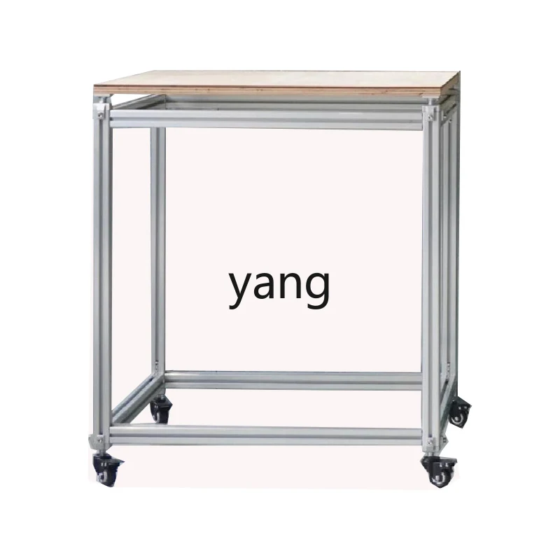 

LTT aluminum profile flowing table clothing store photography props photography table square display stand