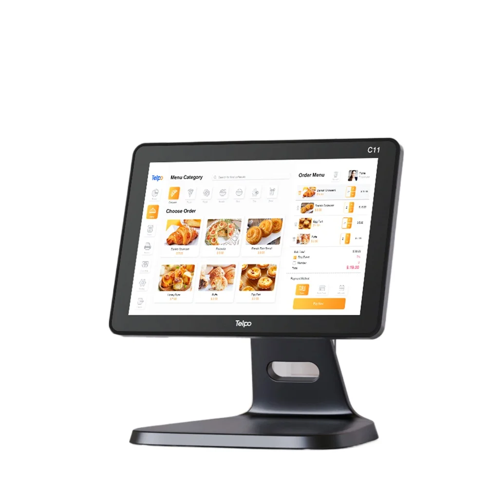 For  10.1-inch computador monitor touch screen android desktop cash register pos systems